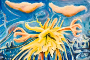 Painting by Christopher Russell, Australia. Xristo Artworks Gallery.