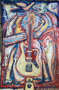 A painting by Australian Artist Christopher Russell